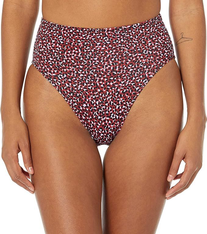 Amazon Essentials Women's High Waist High Leg Bikini Bottom | Amazon (US)