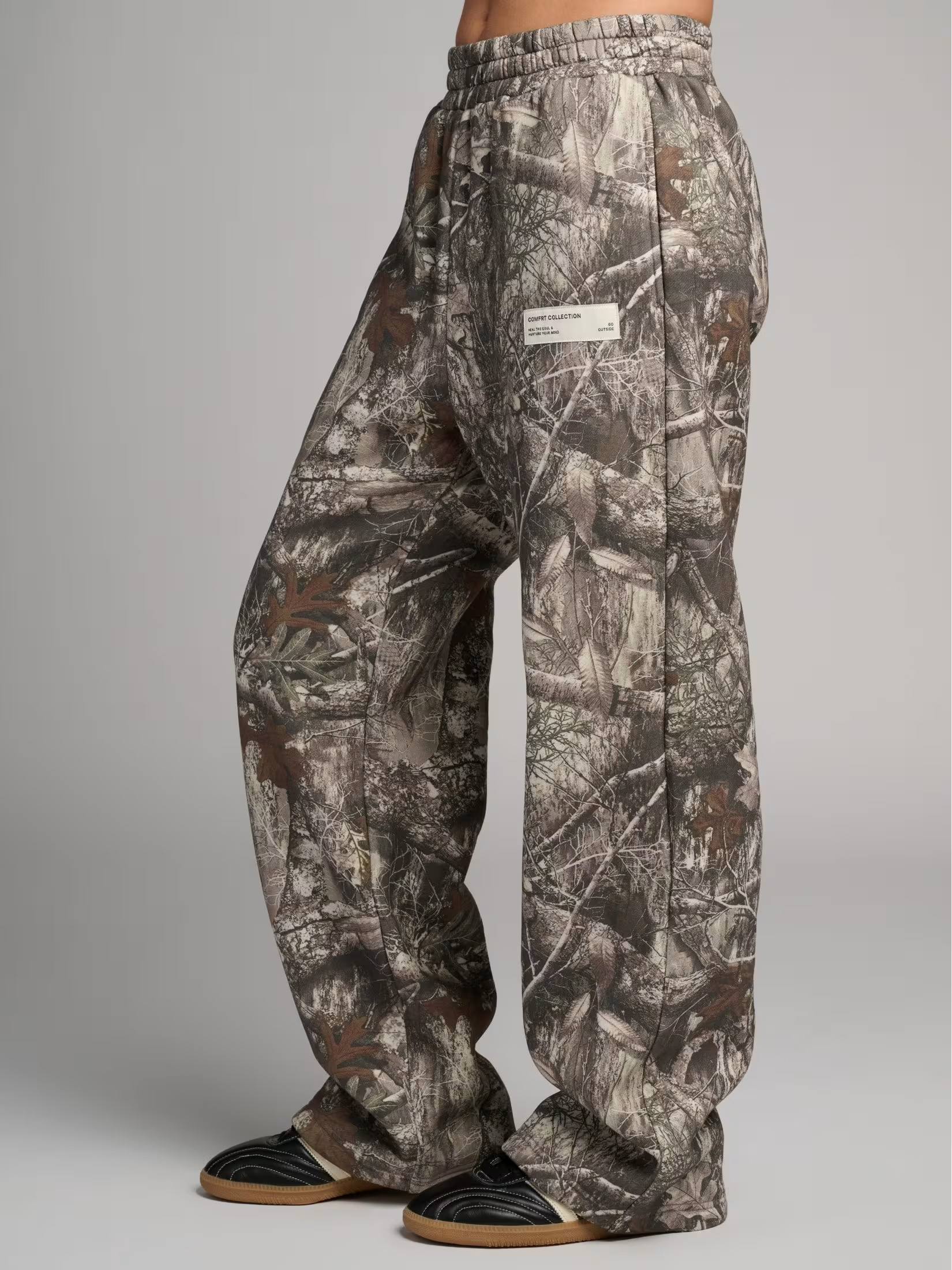 Camo Straight Leg Sweatpants | Comfrt