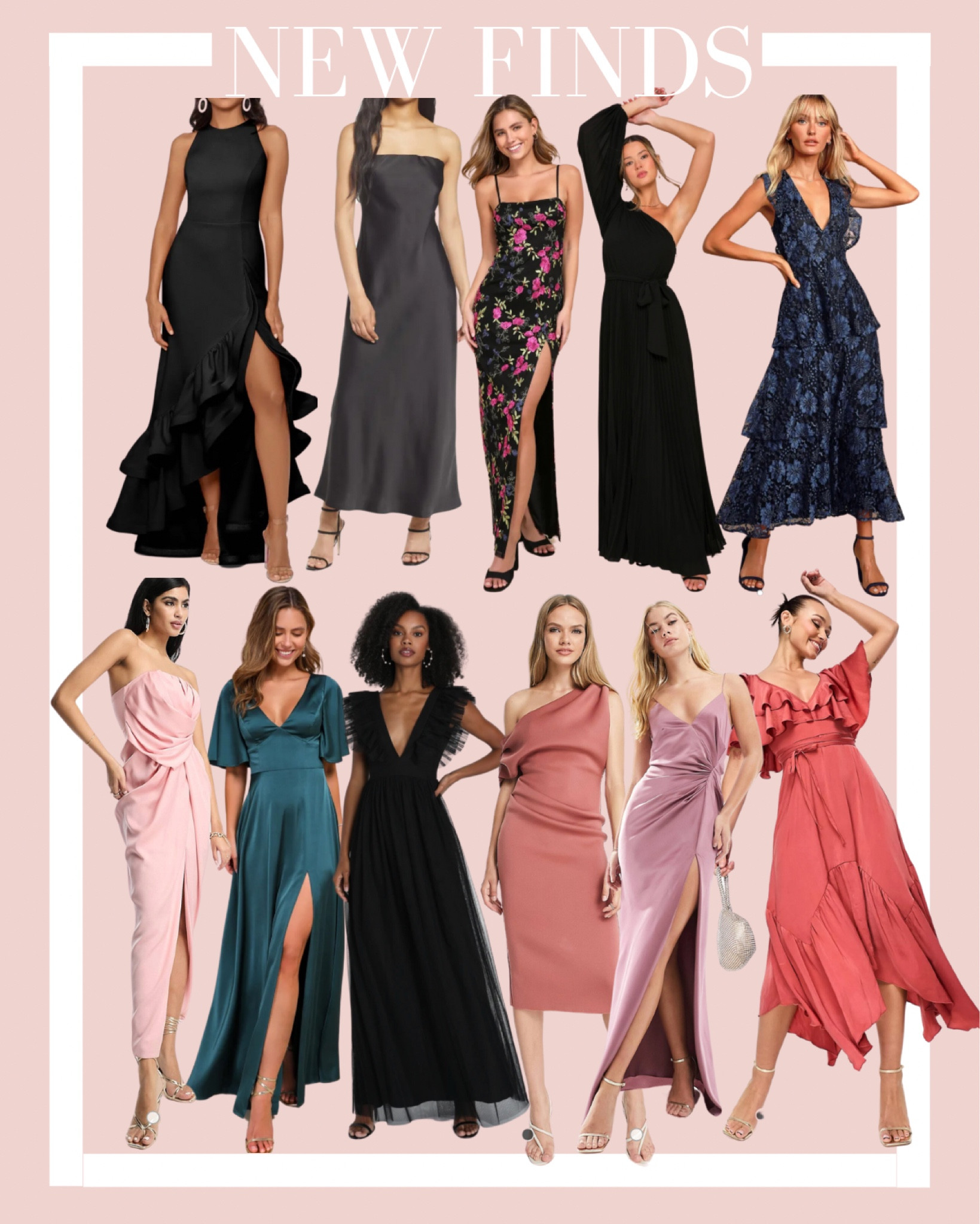 Formal wedding guest dress