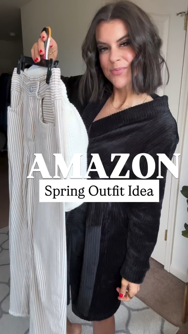 Amazon Spring Outfit! Wearing size small in everything.  Sandals fit true to size. I’m 5’5 for reference

#LTKSeasonal
