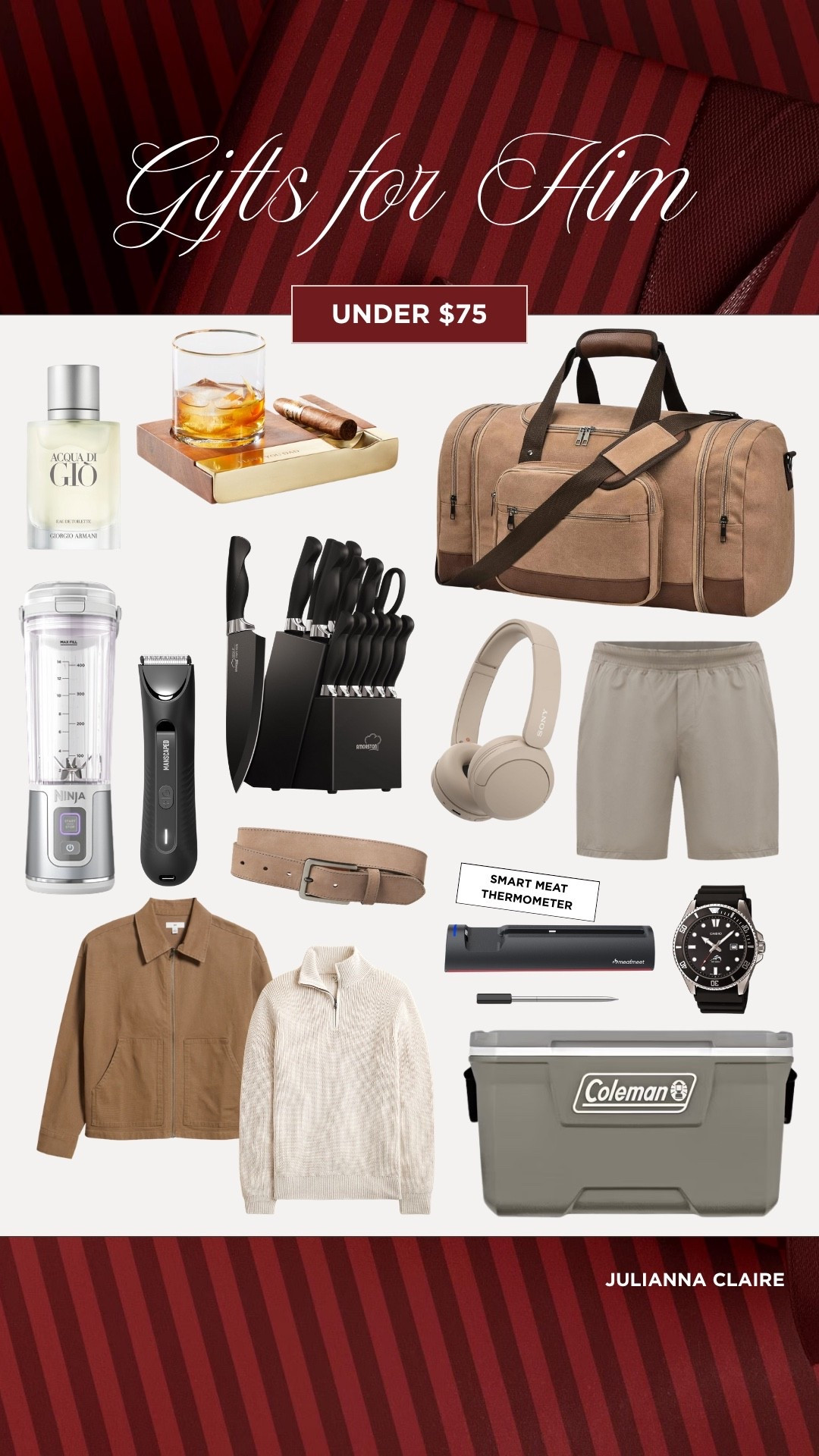 Gift ideas for him under $75!

#LTKHoliday #LTKGiftGuide #LTKMens