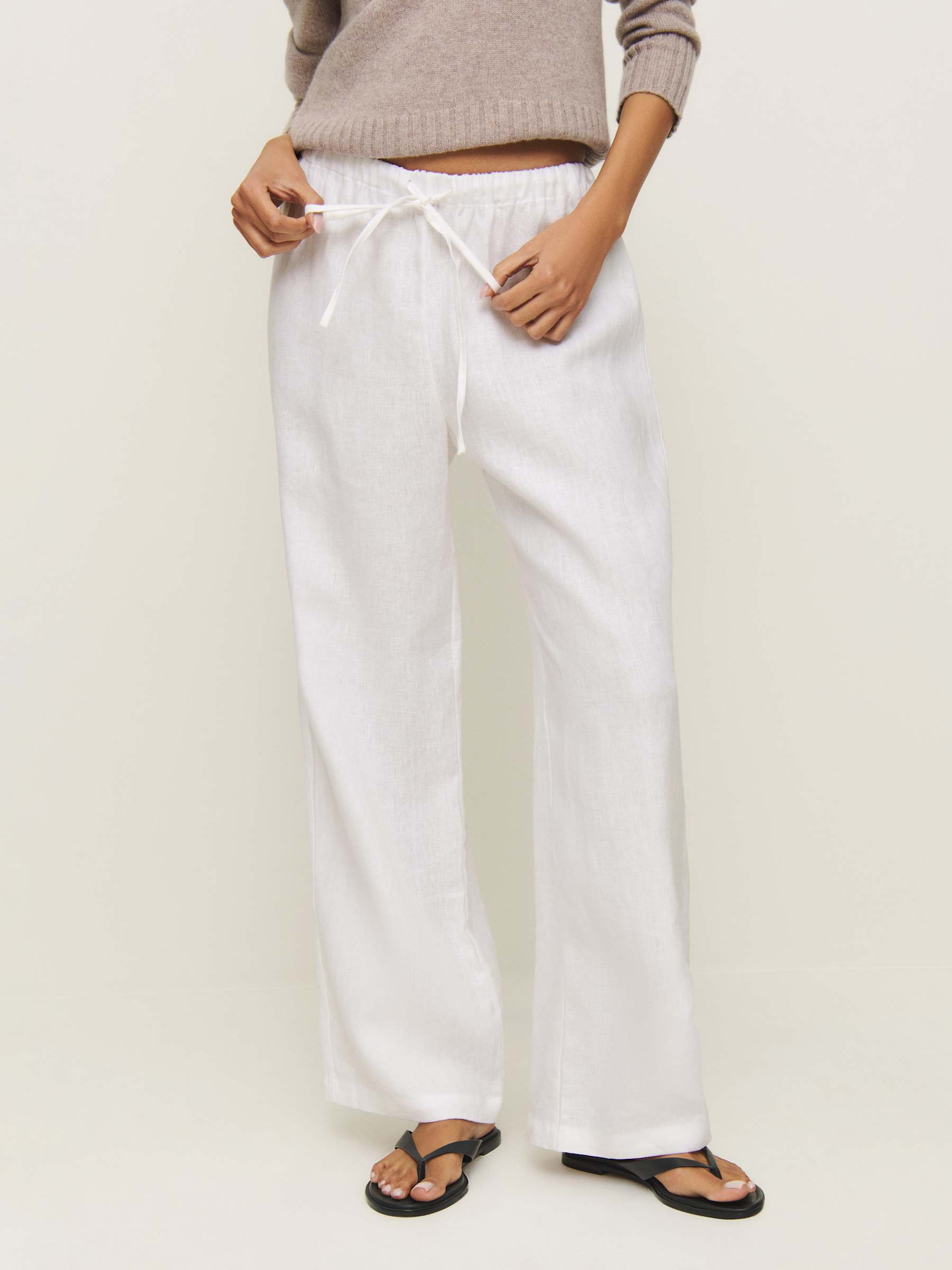Olina Linen Pant | Reformation (Global)