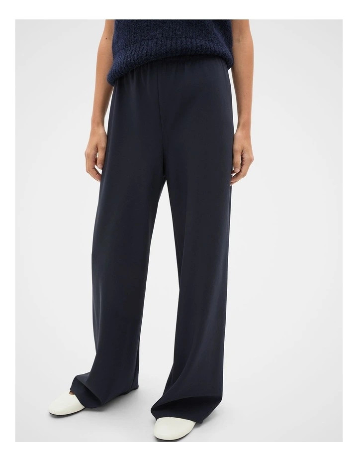 Easy Wide Leg Pant in Twilight Blue | Myer