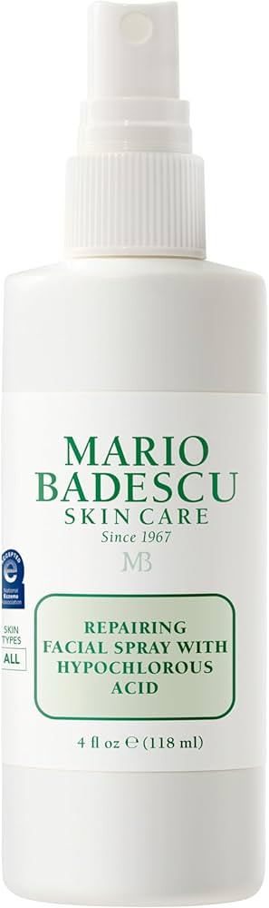Mario Badescu Repairing HOCl Facial Spray with Hypochlorous Acid – Soothes & Calms Angry, Irrit... | Amazon (US)