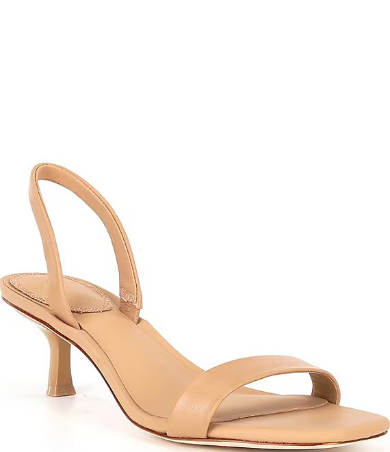 Antonio Melani Bryce Leather Slingback Sandals | Dillard's | Dillard's