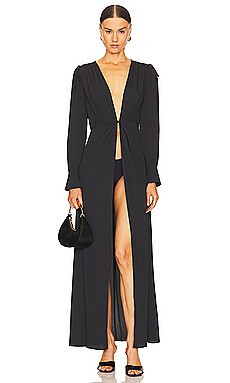 Cinq a Sept Elorie Coverup in Black from Revolve.com | Revolve Clothing (Global)