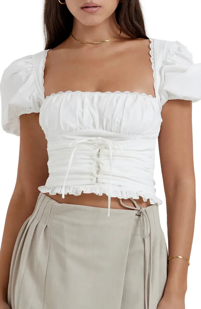 HOUSE OF CB Samaya Corset Top | Nordstrom | Nordstrom
