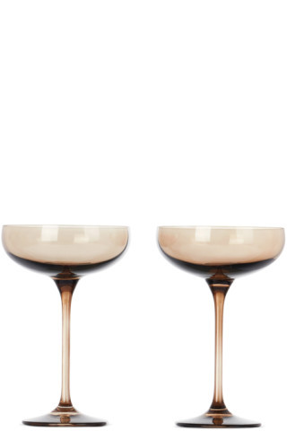 Gray Champagne Coupe Set | SSENSE