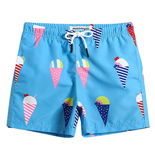maamgic Boys Swim Trunks Toddler Swim Shorts Little Boys Bathing Suit Swimsuit Toddler Boy Swimwear,Ice-Lake Blue,10 T | Amazon (US)