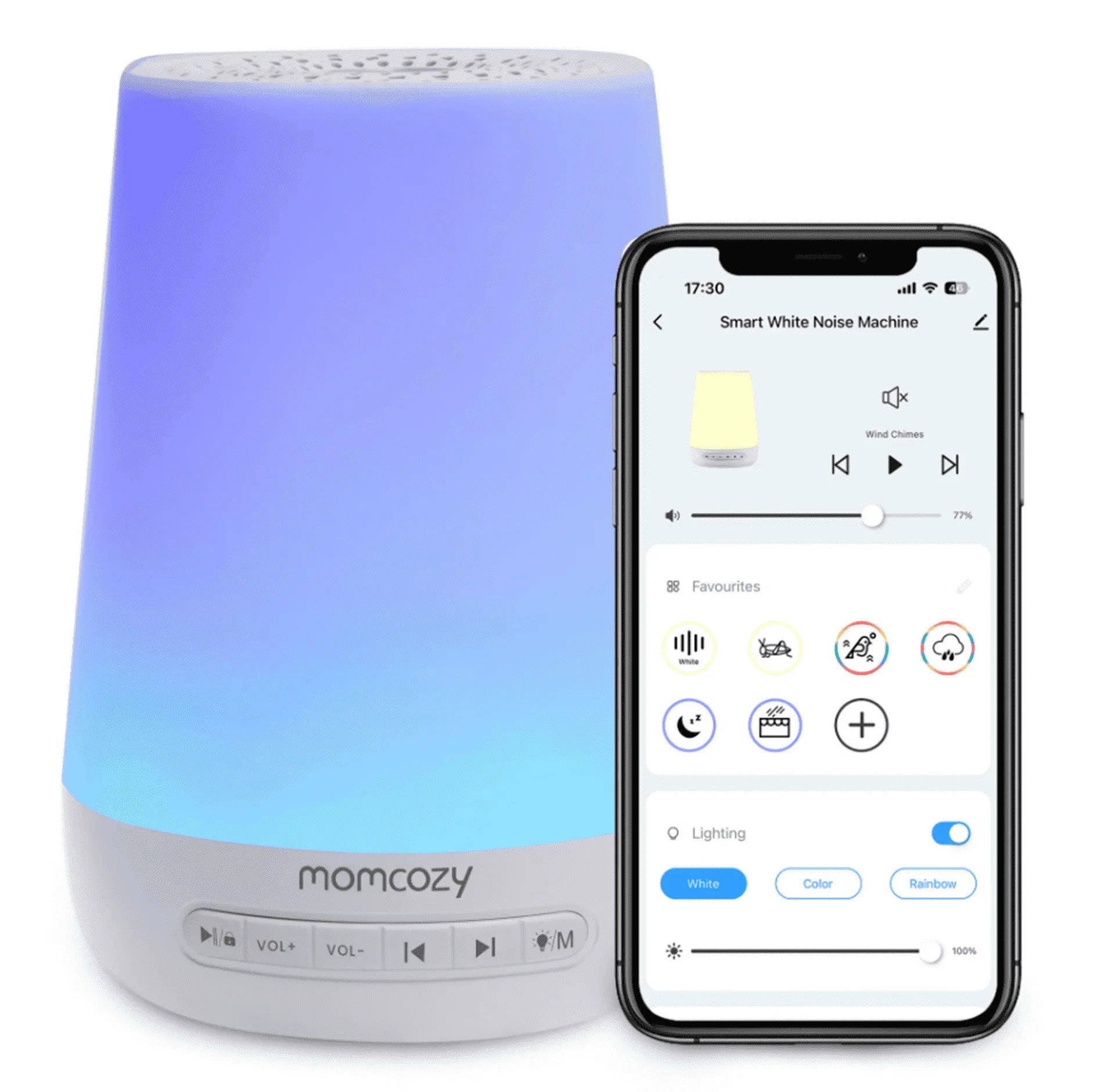 Momcozy Baby Sound Machine With Rest Night Light | Walmart (US)