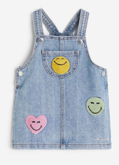 The cutest smiley world denim jumper 

#LTKkids #LTKbaby #LTKfamily