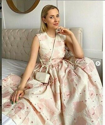 New WITH TAGS Simone Rocha X H&M HM Cloque Midi Dress Size XS | eBay US