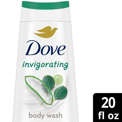 Dove Invigorate Body Wash - Aloe & Eucalyptus Oil 24hr Lotion-Soft Skin - 20 fl oz | Target