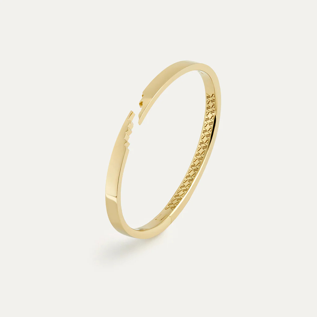 Signature Broken Narrow Cuff Bracelet | Savannah Friedkin