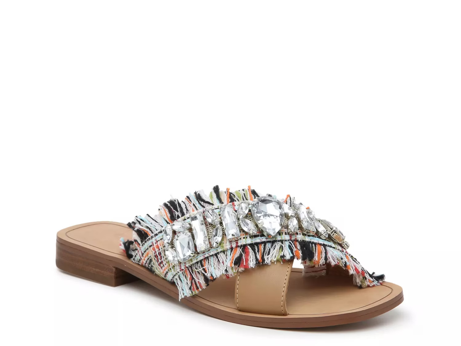 Crown Vintage Somaya Sandal - Women's - Tan/Multicolor - Flat Slide | DSW