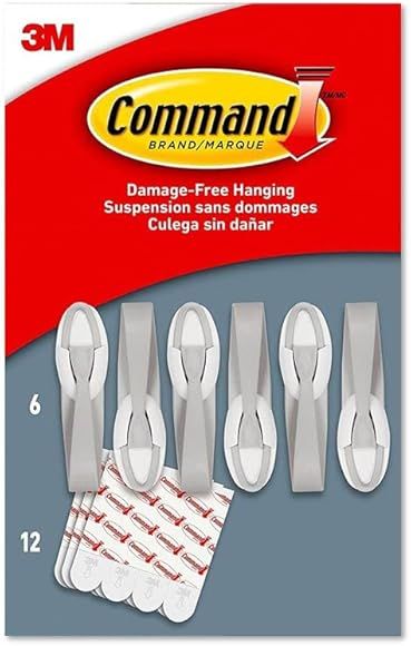 Command Cord Bundlers, Damage Free Hanging Cord Organizer, No Tools Cord Bundler for Hanging Elec... | Amazon (US)