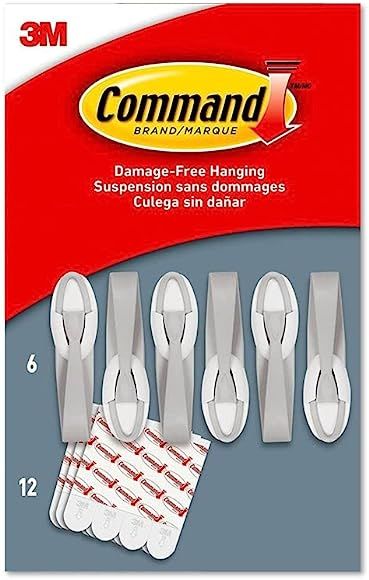 Command Cord Bundlers, Damage Free Hanging Cord Organizer, No Tools Cord Bundler for Hanging Elec... | Amazon (US)