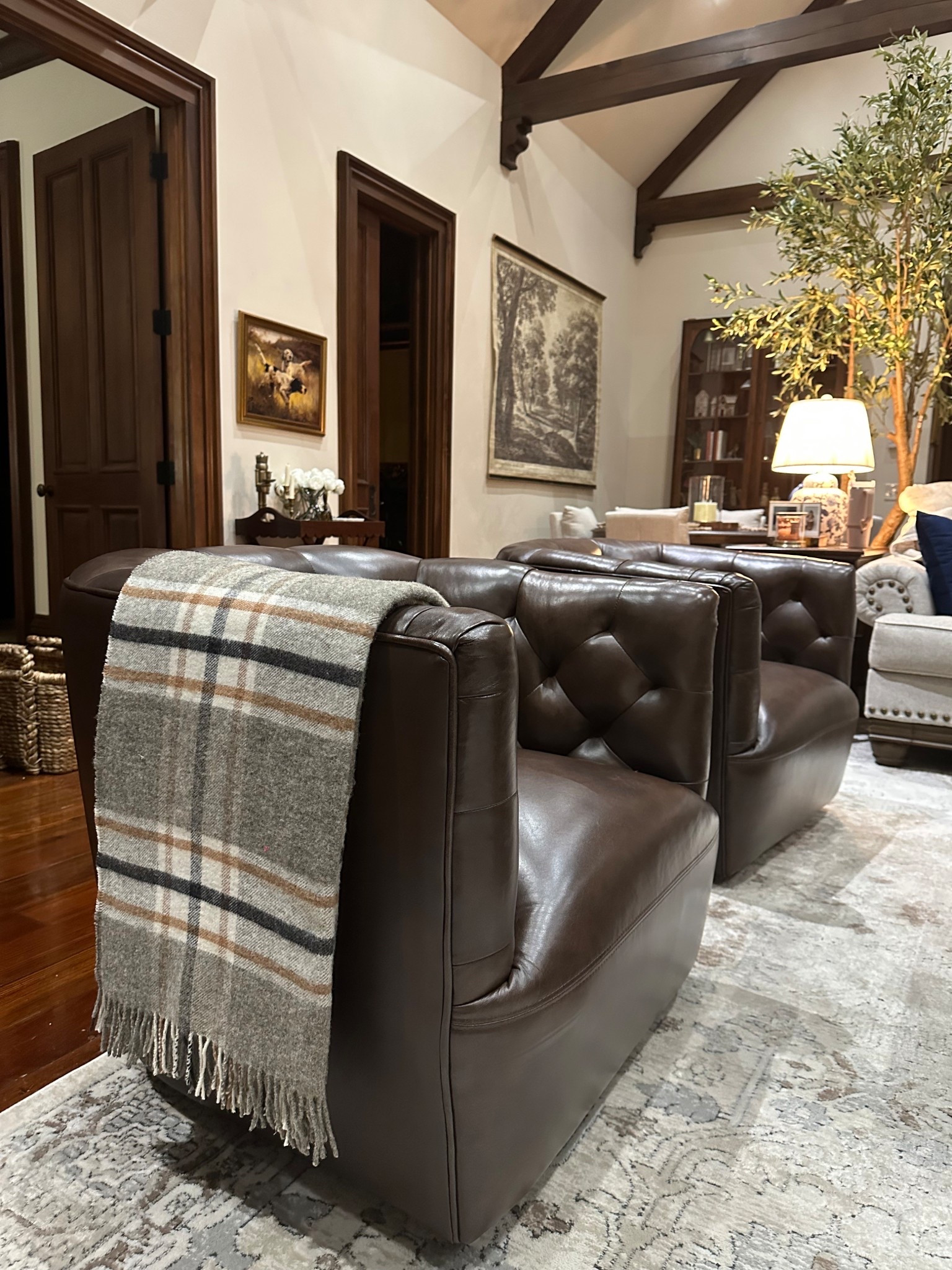 Classic tufted club chairs that swivel. You definitely get the best of both worlds. Here are some of my favorites.

#LTKHome