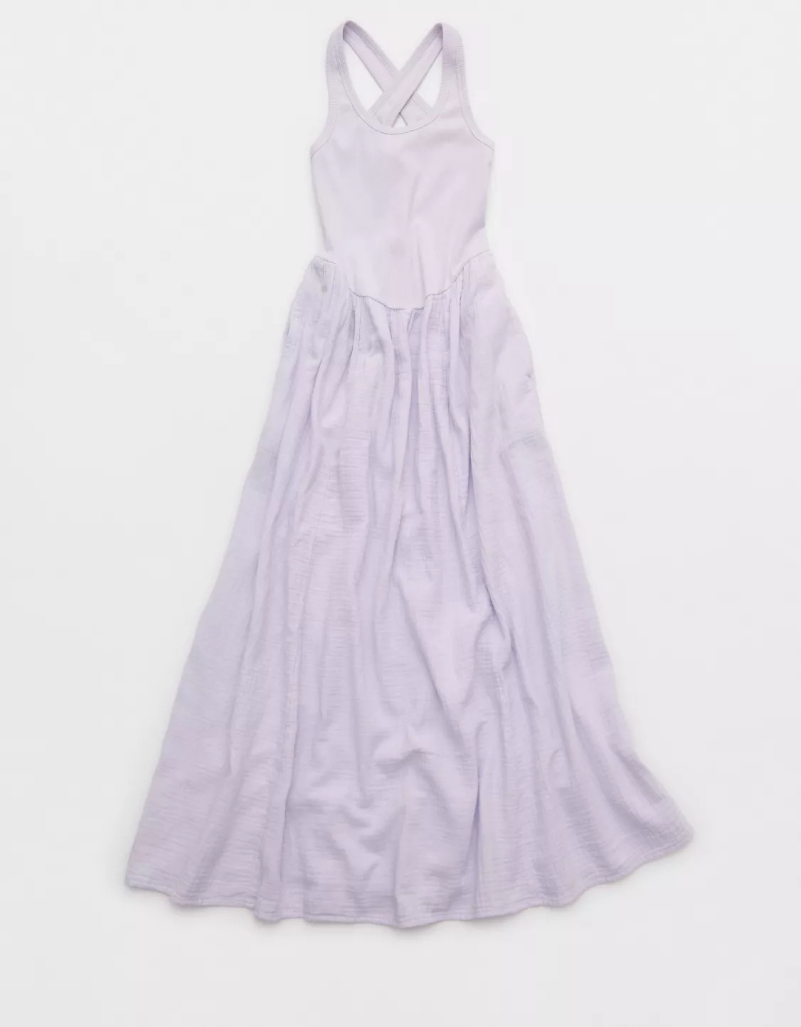 Aerie At The Barre Cross Back Dress | Aerie