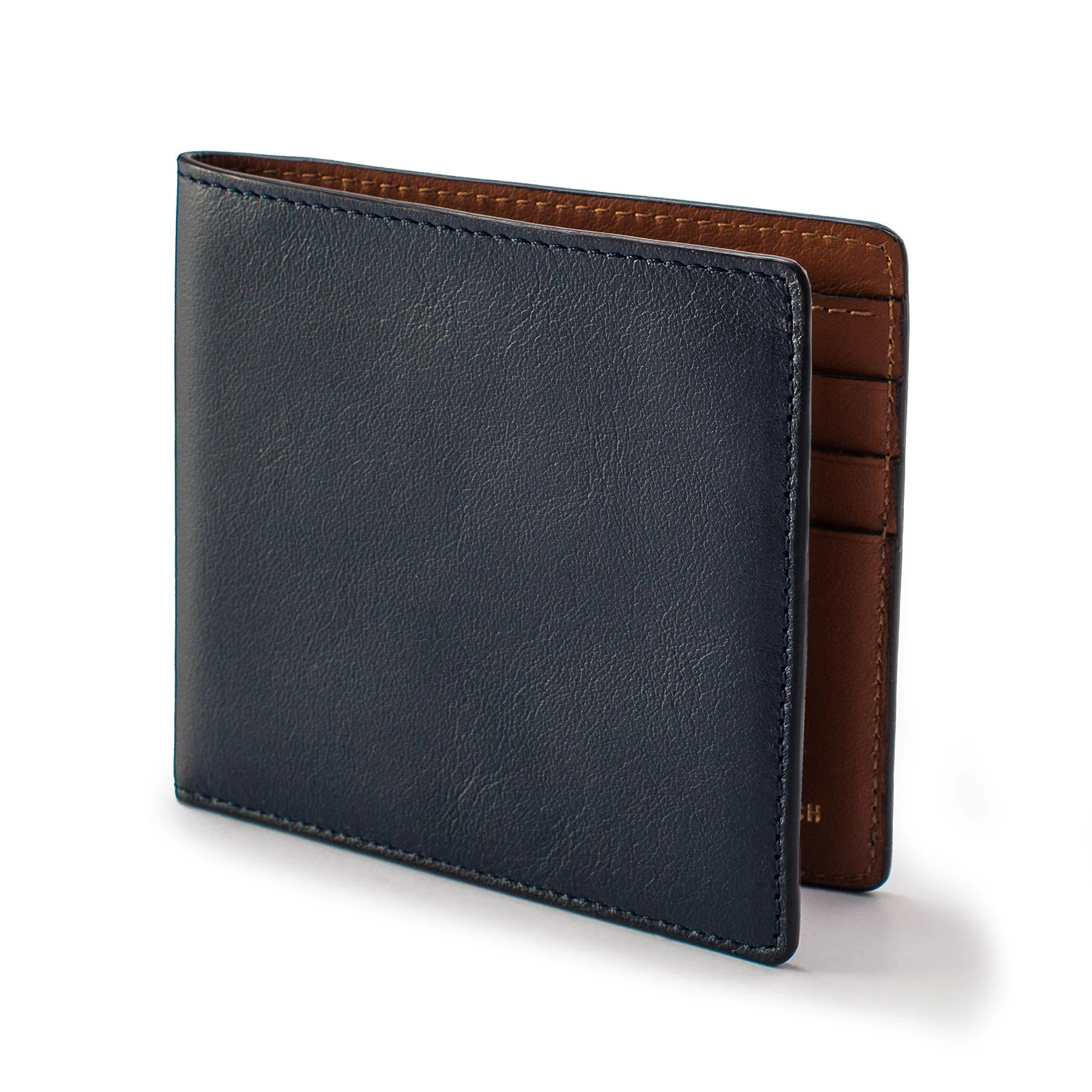 The Minimalist Billfold Wallet in Navy | Taylor Stitch