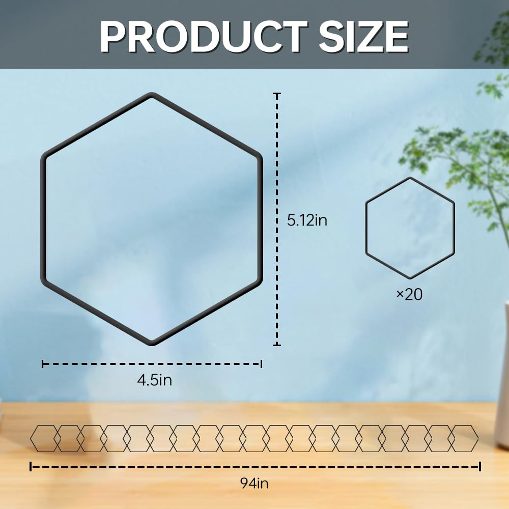 20PCS Chain Trellis for Climbing Plants Indoor - DIY Path & Elegant Wall Decor - Pothos Plant Cli... | Amazon (US)