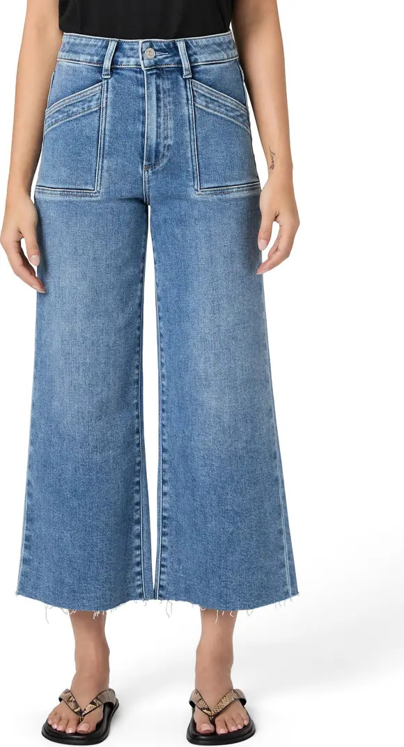Anessa Crop Wide Leg Jeans | Nordstrom