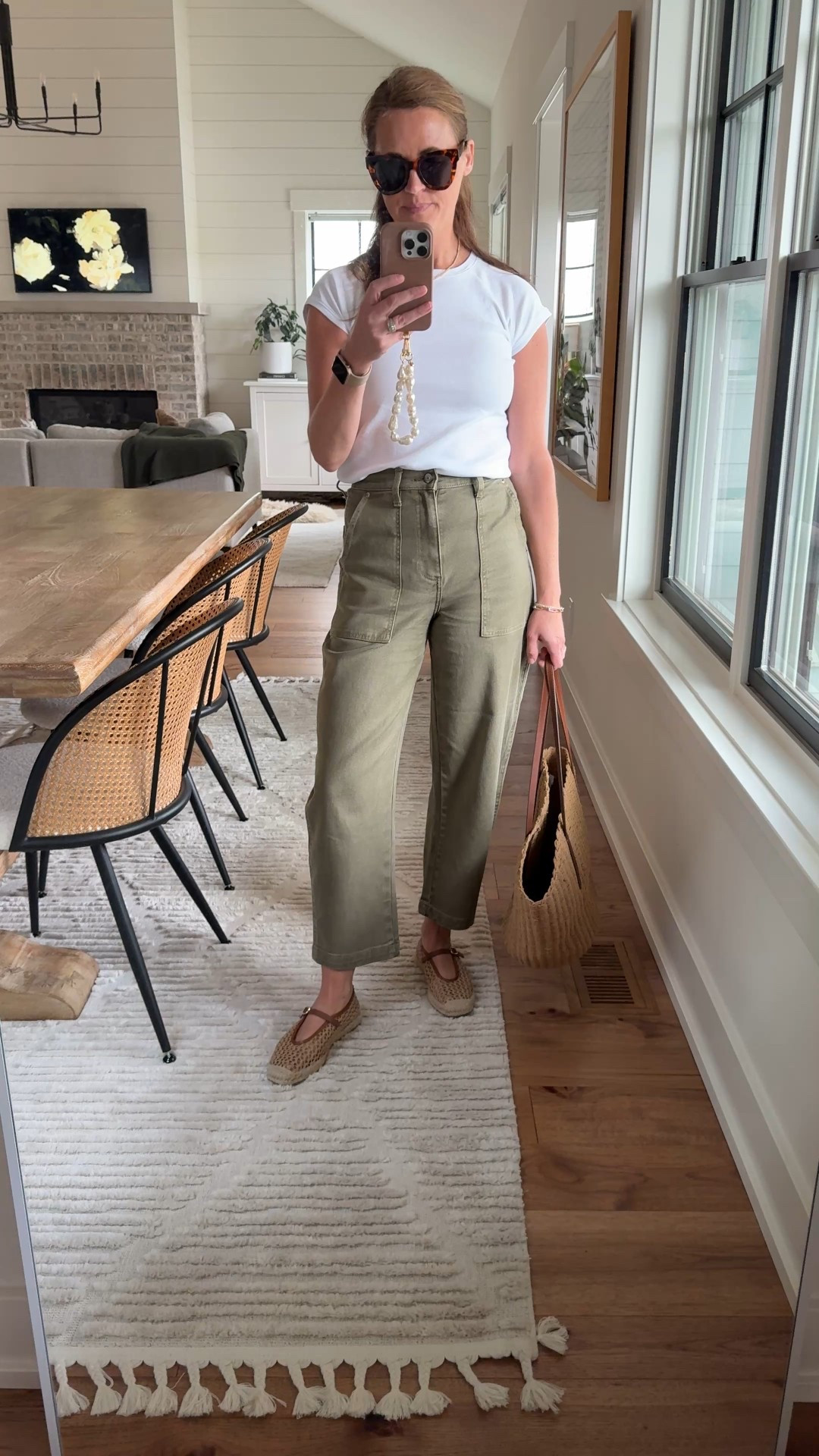 Pants are sadly sold out, linked similar
Tee size small

#LTKStyleTip #LTKOver40 #LTKSeasonal