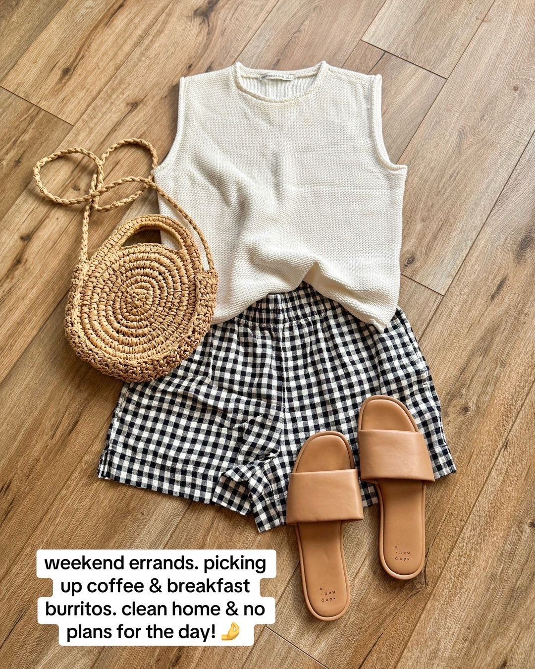 casual everyday outfit. gingham shorts. summer outfits.

#LTKootd #LTKSeasonal #LTKSaleAlert