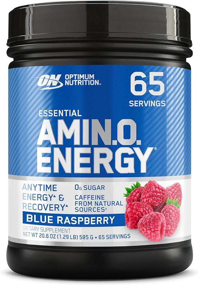 Optimum Nutrition Amino Energy - Pre Workout with Green Tea, BCAA, Amino Acids, Keto Friendly, Gr... | Amazon (US)