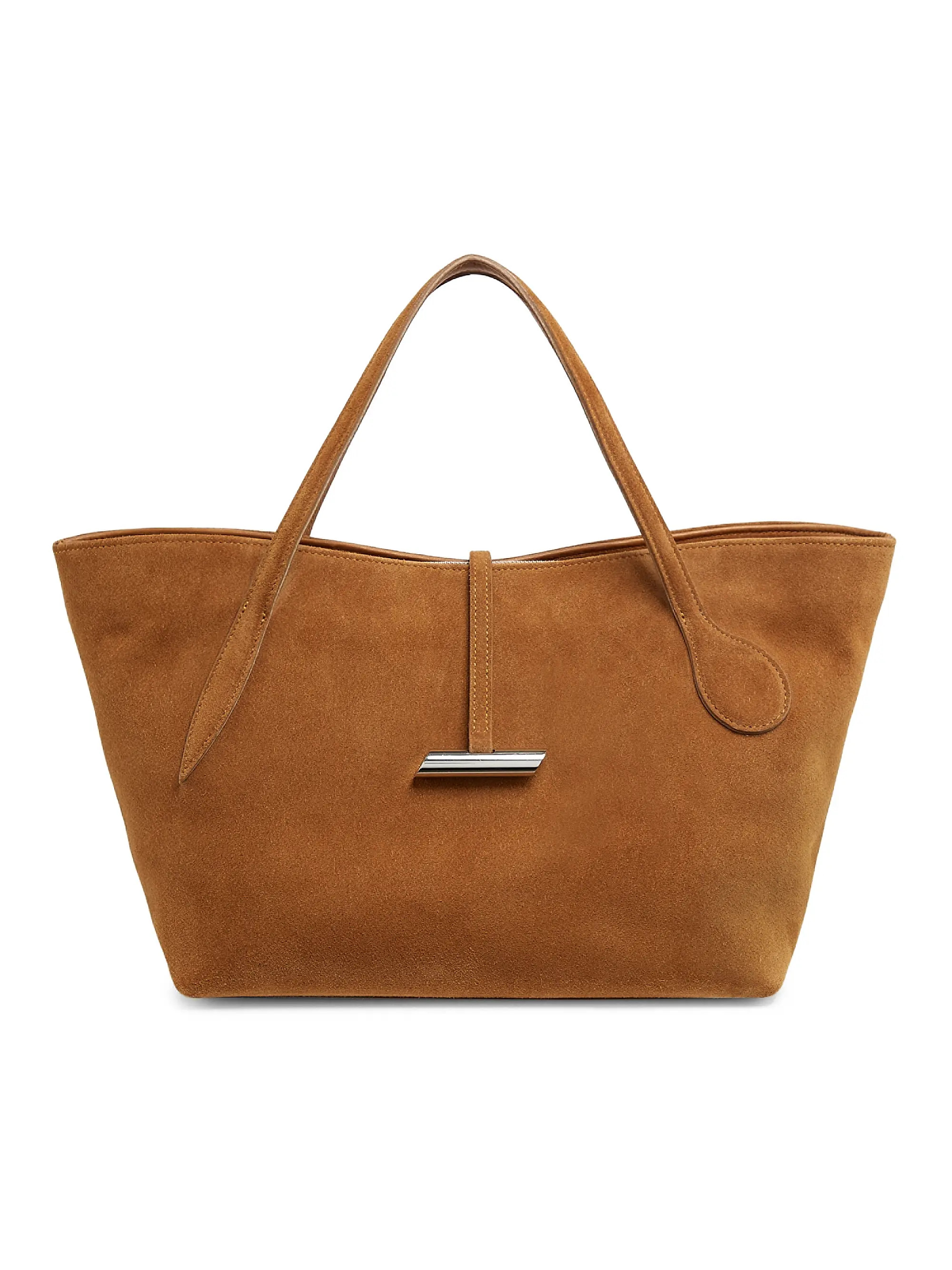 Liffner Petite Penne Suede Tote Bag | Saks Fifth Avenue | Saks Fifth Avenue