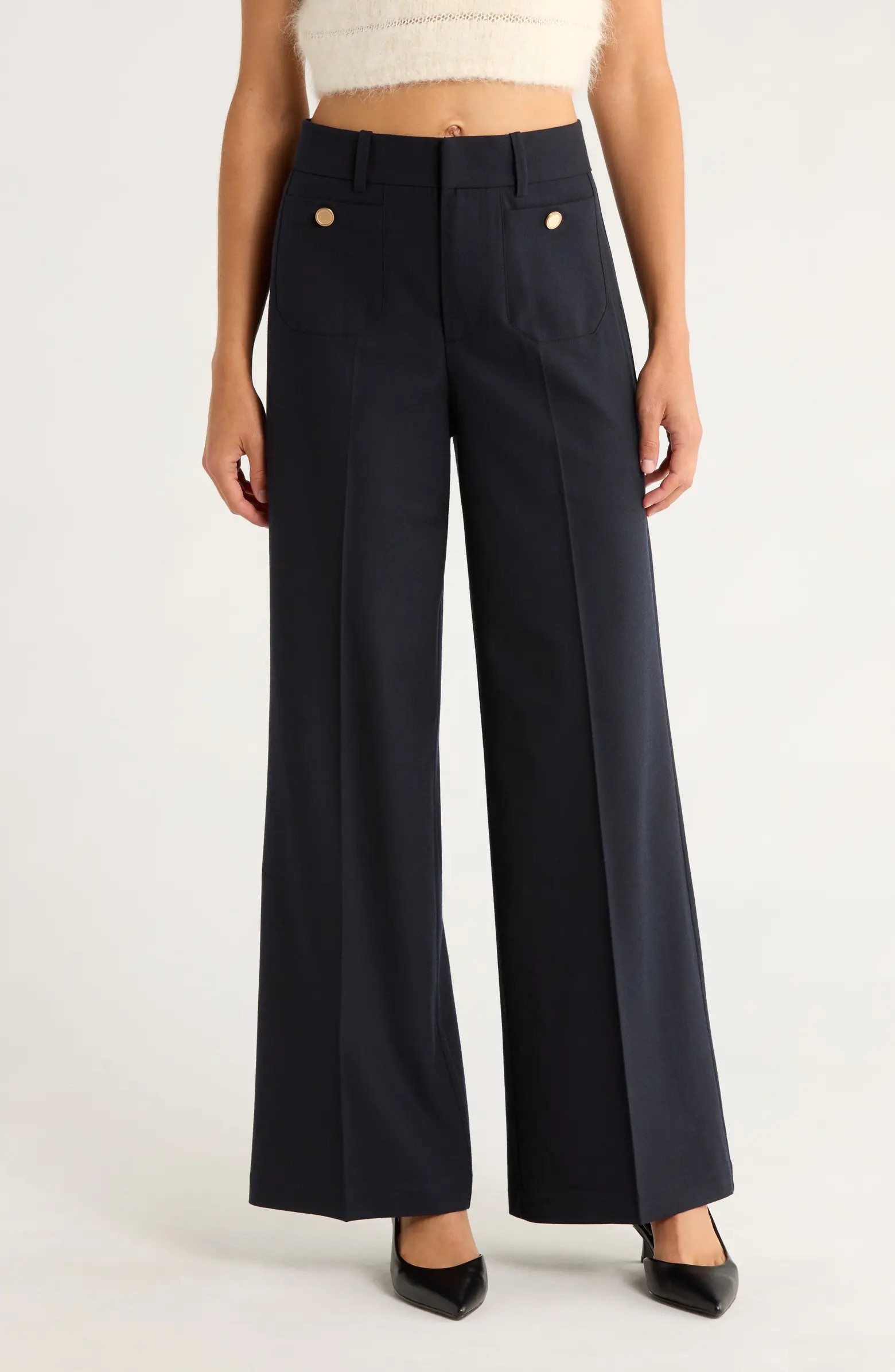 Modernist High Waist Pocket Pants | Nordstrom
