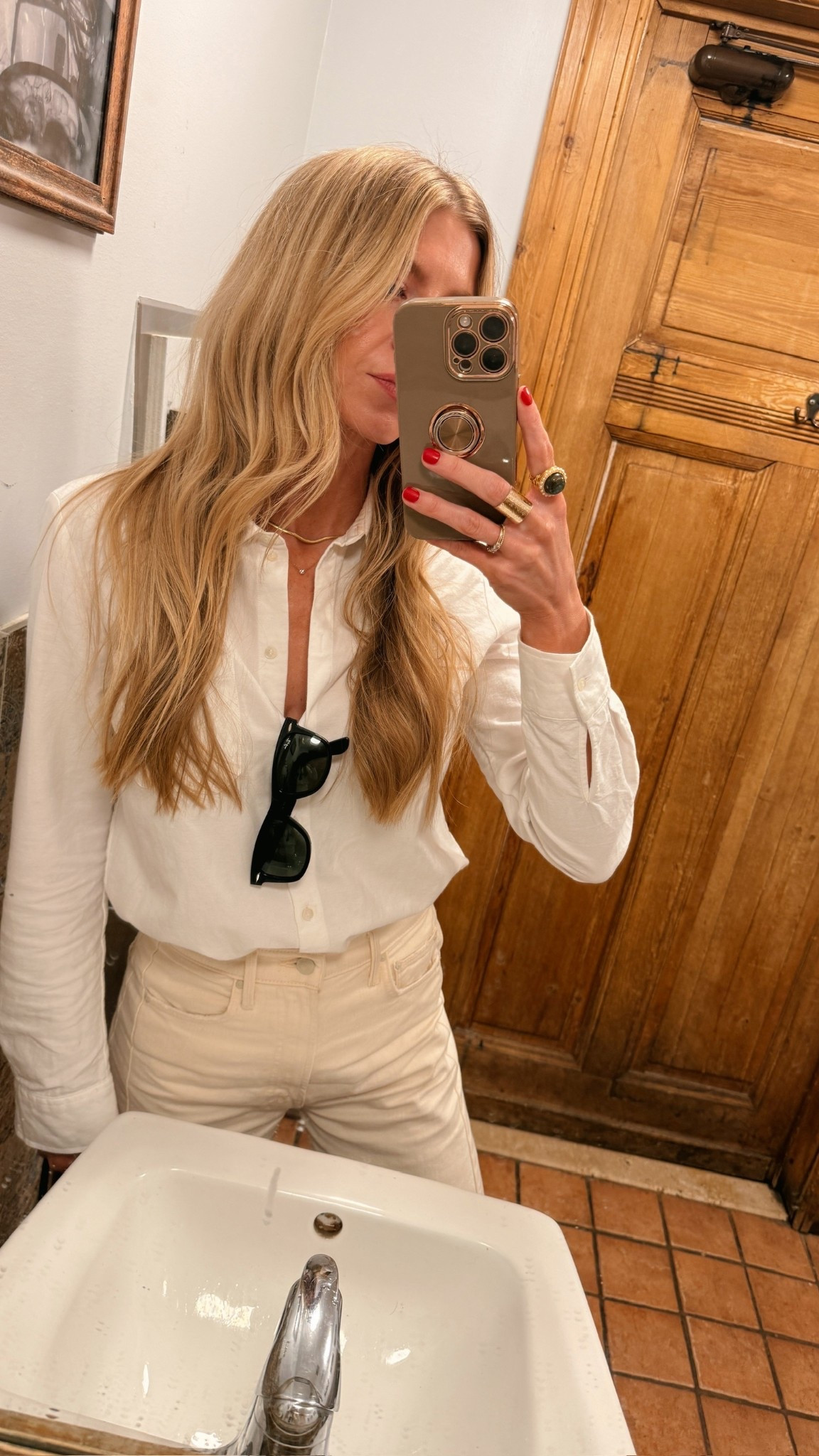 White + cream date night look!
Top: runs TTS, wearing size small. 

#LTKootd #LTKSeasonal #LTKgrwm