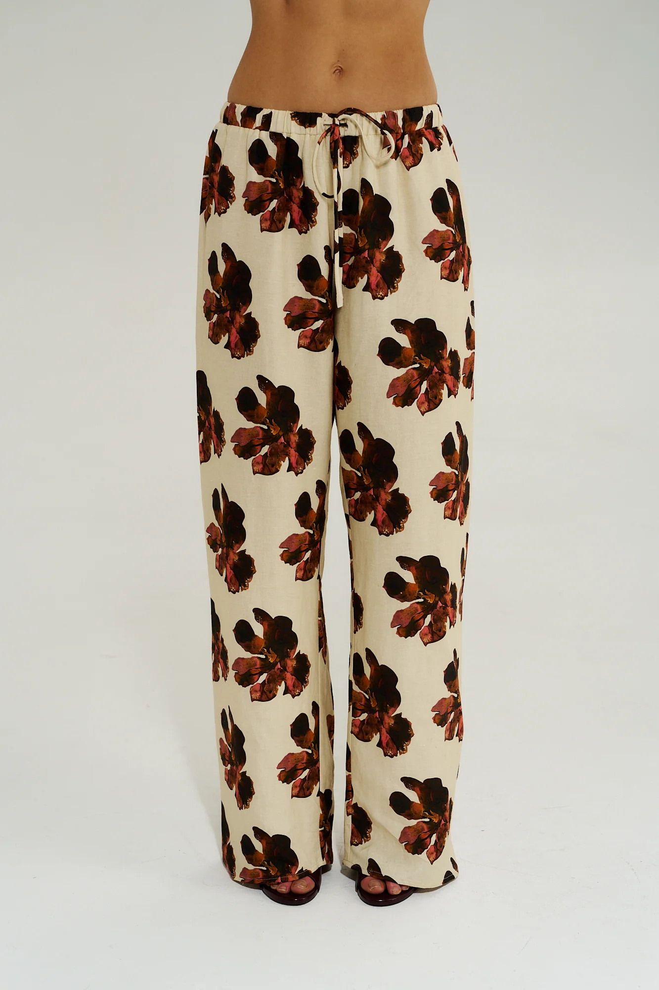 WIDE LEG PANT - BUTTER FLEUR | Summi Summi