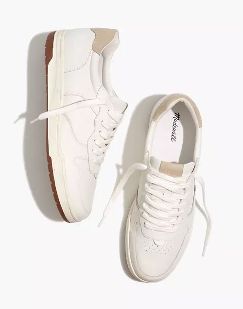 Court Sneakers in Colorblock Leather and Suede | Madewell