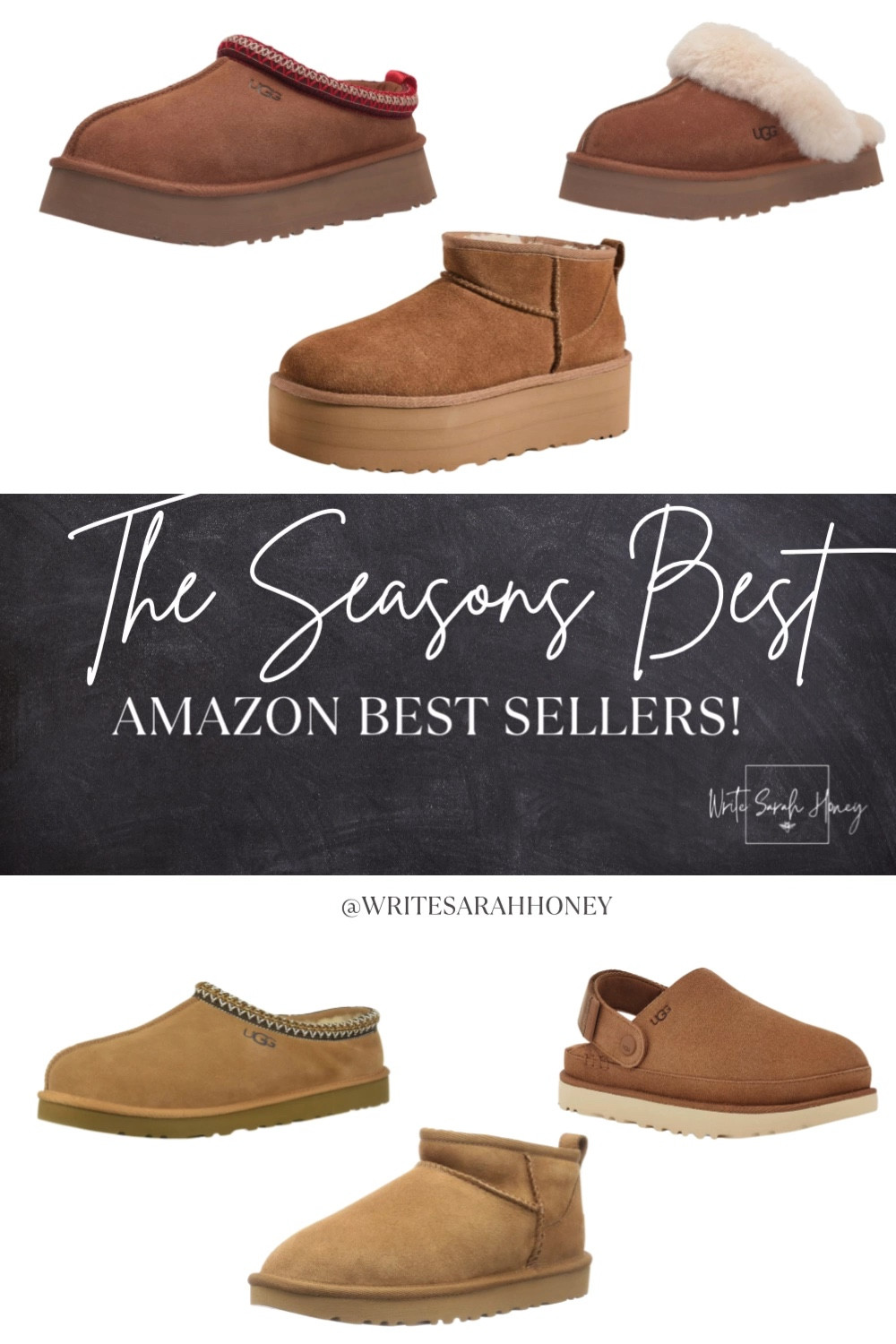 Cozy Season! Best Sellers from Amazon! Shop Now before they sell out! FOLLOW WRITE SARAH HONEY!! 

	#CozyInUGGs
	#UGGSeason
	#FallInUGGs
	#CozyVibes
	#SnuggleUpInUGGs
	#UGGStyle
	#WarmAndCozy
	#FallFaves
	#UGGFashion
	#FallEssentials
	#UGGWeather
	#CozyFeet
	#ColdWeatherStyle
	#SweaterWeather
	#BootSeason


#LTKFindsUnder100 #LTKShoeCrush #LTKGiftGuide