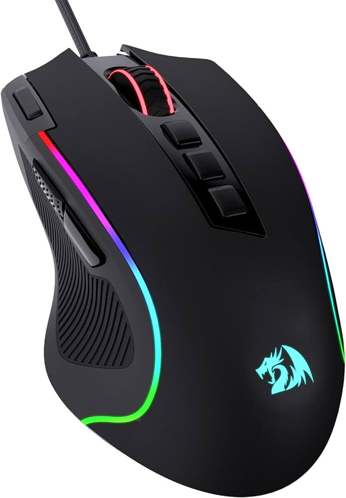 Redragon M612 Predator RGB Gaming Mouse, 8000 DPI Wired Optical Gamer Mouse with 11 Programmable ... | Amazon (US)