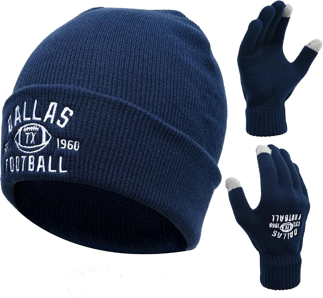 Skull Cap Embroidery Beanie Fasion Hat Cuffed Winter Hat Knit | Amazon (US)