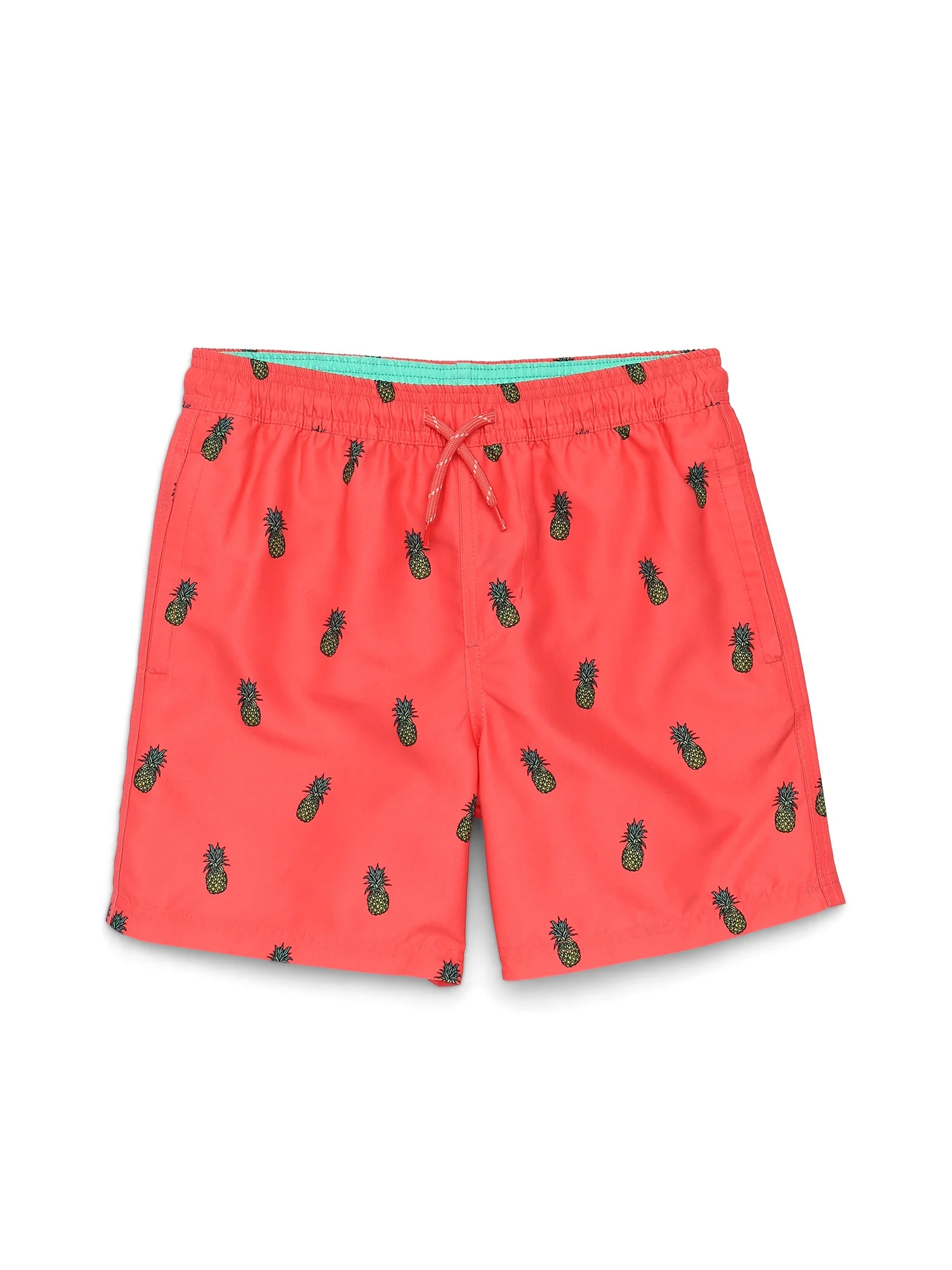 Wonder Nation Boys Woven Swim Trunks with UPF50+, Sizes 4-18 & Husky | Walmart (US)