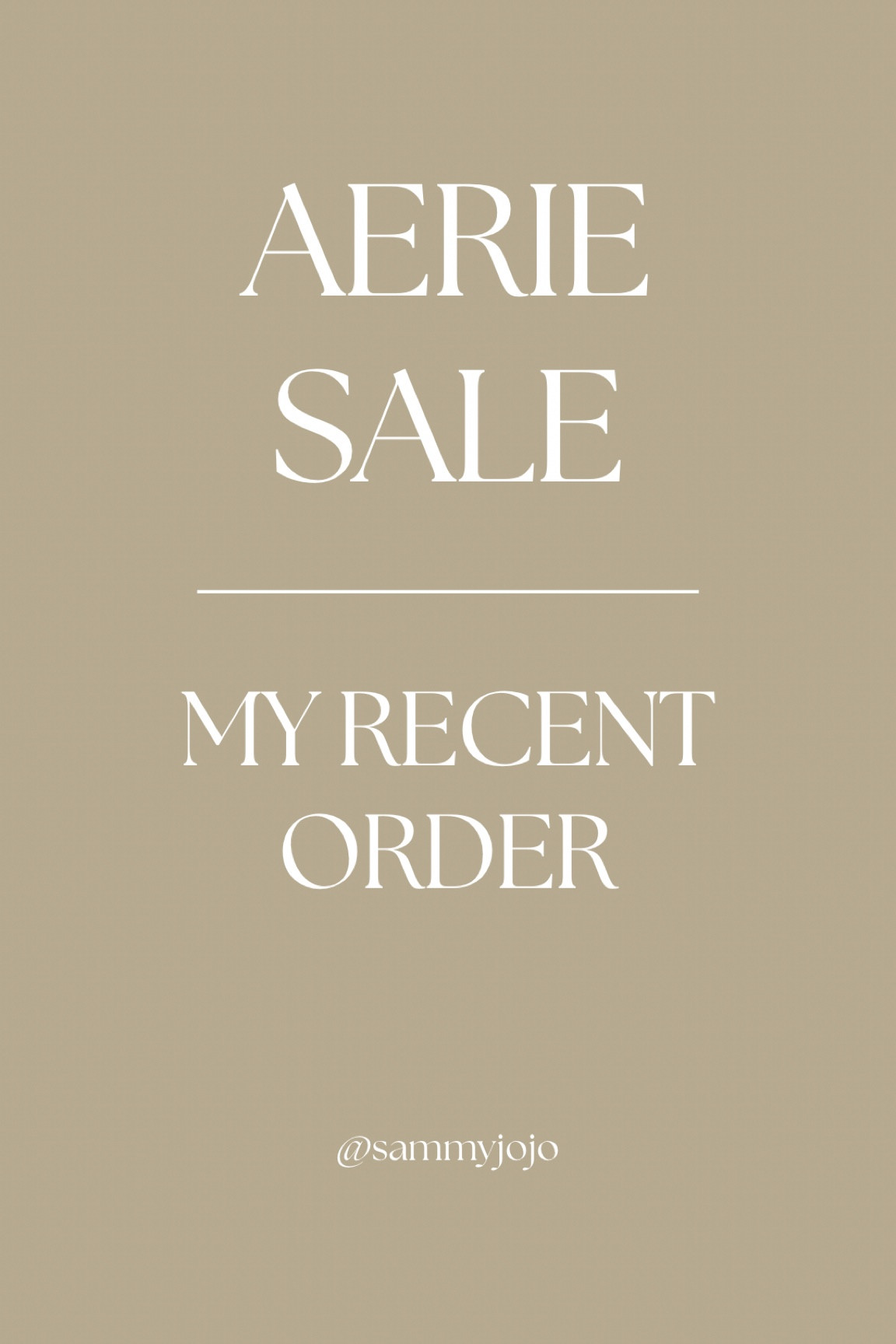 Aerie items on sale that I recently purchased! They have great loungewear and casual wear that is amazing quality 



#LTKStyleTip #LTKActive #LTKSaleAlert