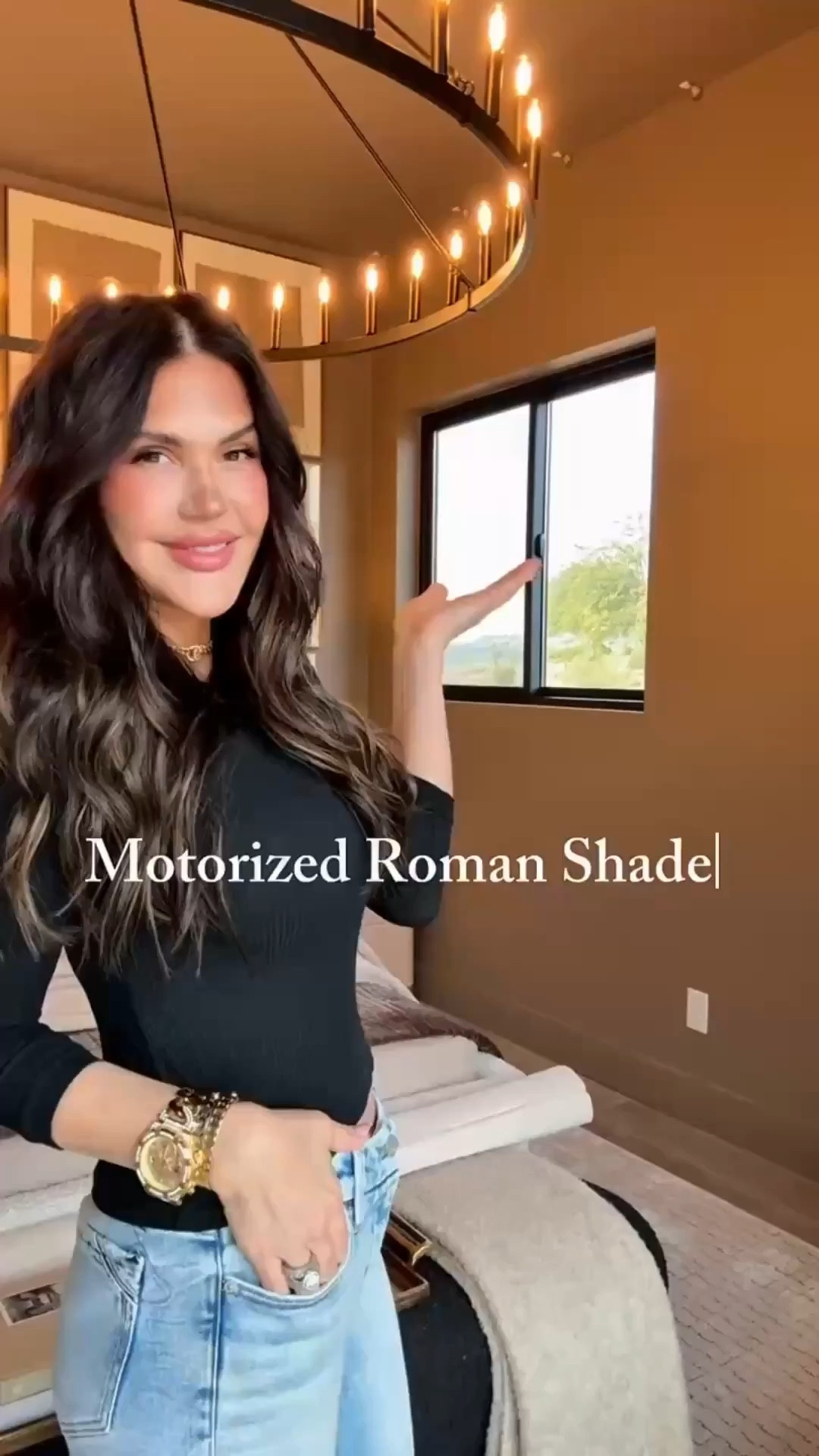 Once you go motorized Roman shades, there’s no going back 💖No cords, no hardwiring, just a clean, elevated look that makes the whole room feel finished.

Motorized Roman Shades
Fabric: Linen 
Color: Sand Beige 
Control: Motorized 
Mount: Outside Mount 
Lining: 100% Blackout

motorizedromanshades
romanshades
wirelesswindowtreatments
modernwindowtreatments
neutralhomedecor
elevatedinteriors
homedecorfinds
designerlookforless
windowtreatmentinspo
affordableluxury
#summerthompsonstyles

#LTKHome