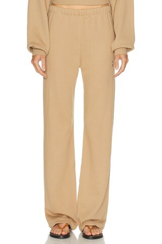 Eterne Straight Leg Sweatpant in Taupe | FWRD 