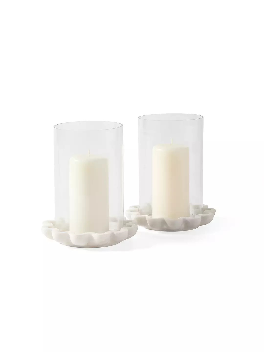 Tilden Marble Hurricane (Set of 2) | Serena and Lily