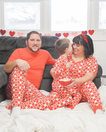 no one is b u t t e r than you 🍿 #ad less than a month until Valentine’s Day and we are feelin’ the love in our cozy, buttery soft jammies from @dreambiglittleco! they are made of super soft viscose bamboo and have the most fun patterns for everyone in the family - we’re wearing Love Checkzzz 🫶🏻😴 but there are sooooo many cute designs to choose from! perfect for adding to a Valentine’s Day gift or basket ❤️🧺 .. and of course, dance parties!

✨ linked these PJs and some of my other favorites! #pajamas #valentinesday #vdaypjs 

#LTKkids #LTKSeasonal #LTKfamily