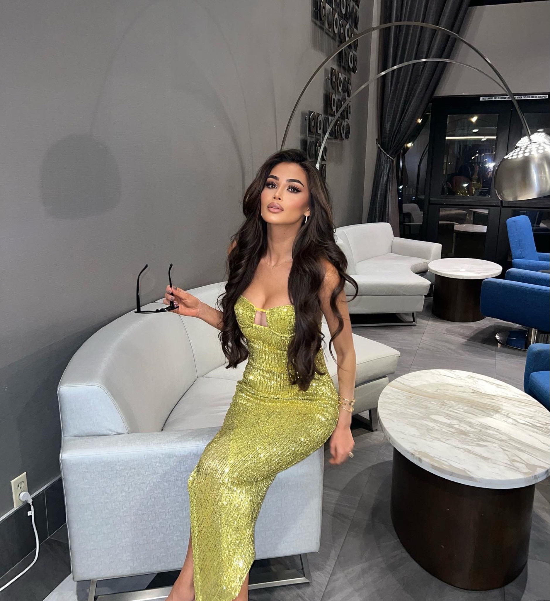 Sparkly dress vibes. #glam #gown #dress #revolve #camila #weddingguest