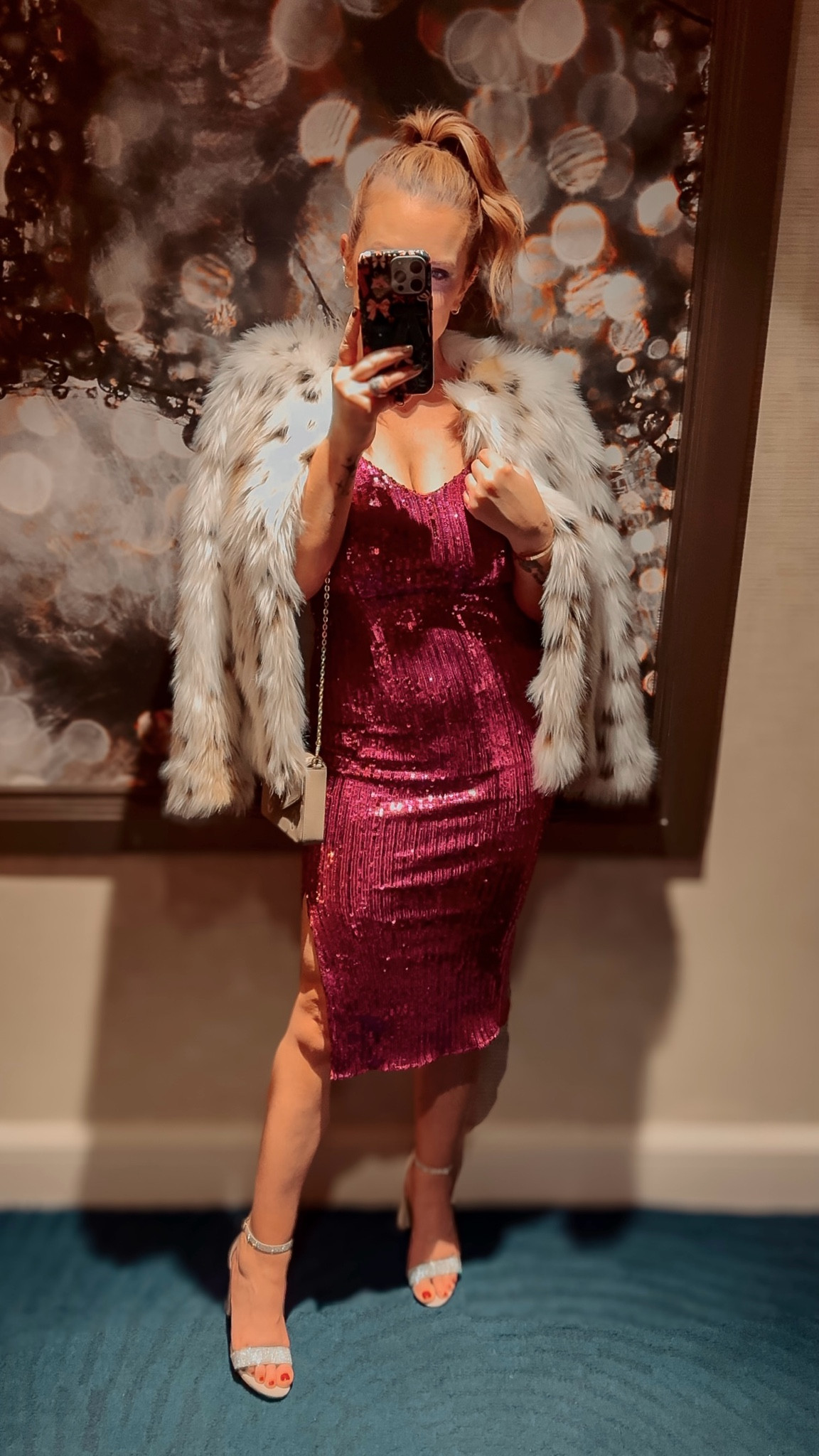 Love this VICI midi sequin dress! It was perfect for Vegas and on major sale ‼️ 

#LTKOver40 #LTKFindsUnder50 #LTKSaleAlert