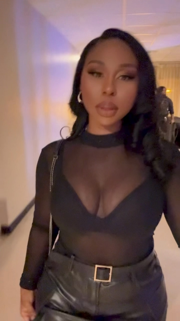 So obsessed with this mesh jumpsuit from Amazon! It’s super sexy and stretchy. I wore it with a leather skirt and cropped jacket set. Highly recommend for a night out 🖤🖤🖤 

5’3 | 160 lbs | Size Medium


#LTKstyletip #LTKbeauty #LTKVideo