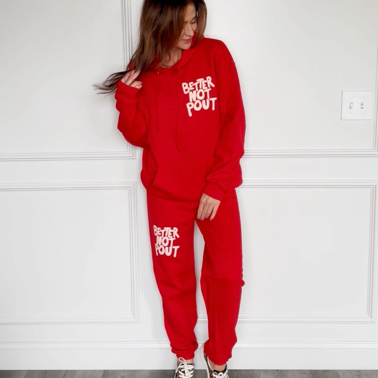Better Not Pout Hoodie | Poppy & Pine