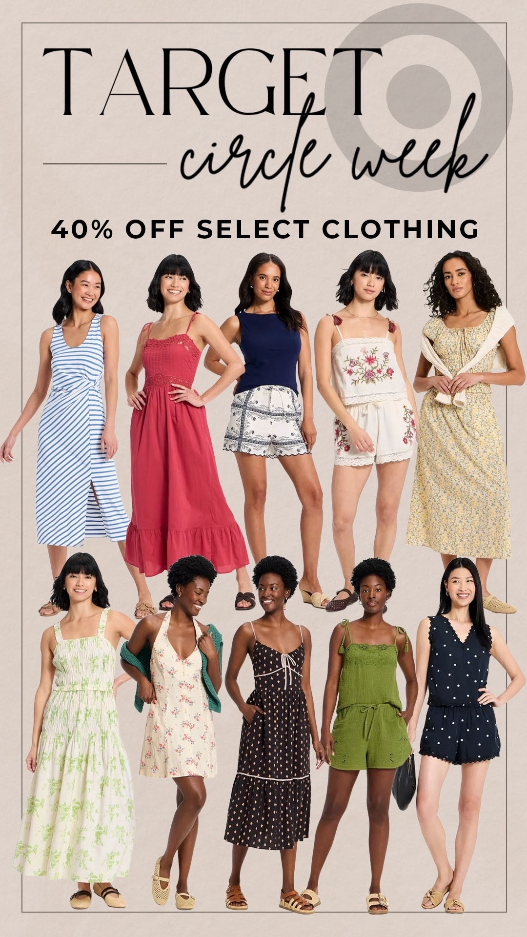 Target circle week 40% off clothing!

#targetdeals



#LTKSaleAlert #LTKSeasonal #LTKootd