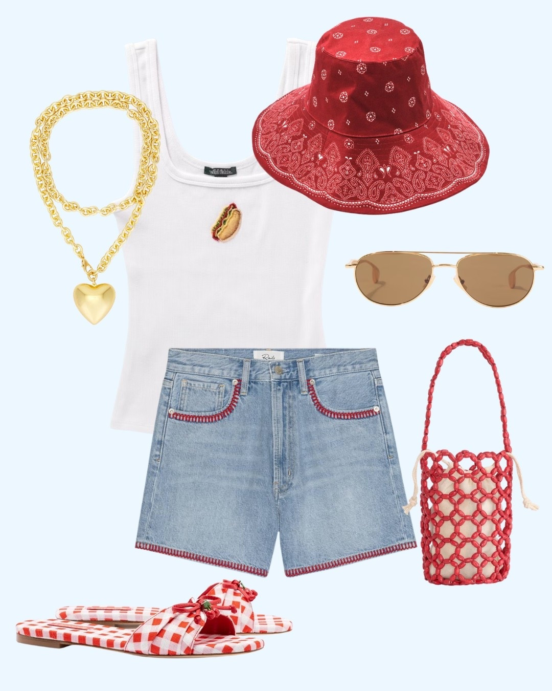 Fourth of July Outfit Inspo🇺🇸

#LTKootd #LTKSeasonal #LTKSwim