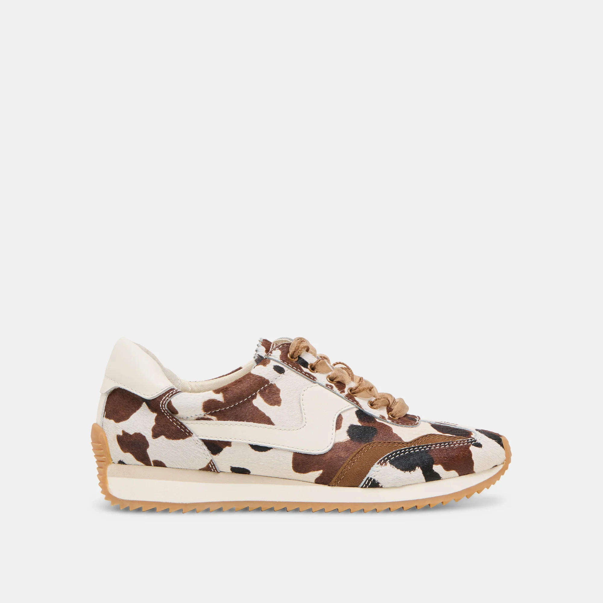 B.Ntcd Cocoa Taurus Calf Hair Sneakers | Dolce Vita | DolceVita.com
